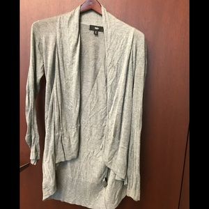 Mossimo lightweight gray cardigan